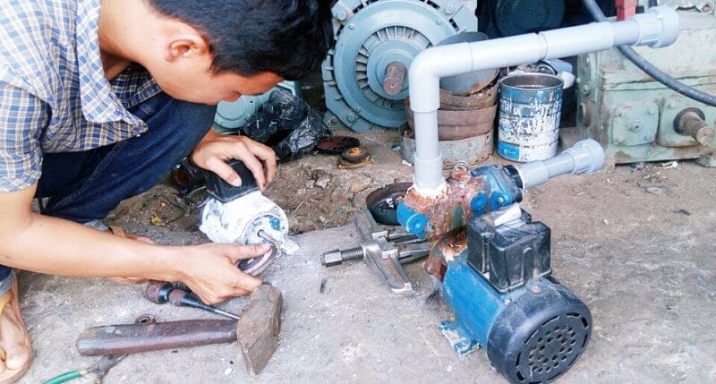 Dịch vụ thợ sửa máy bơm nước nhanh tại nhà