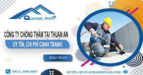Công ty chống thấm tại Thuận An