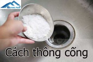 Cách thông cống