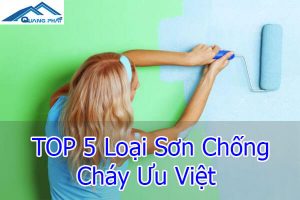 5 Loại sơn chống cháy
