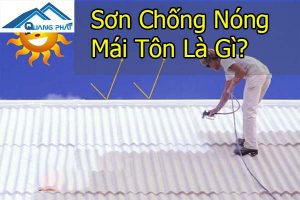 Sơn chống nóng mái tôn