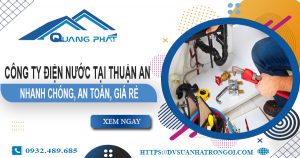 Công ty điện nước tại Thuận An
