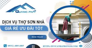 Công ty dịch vụ thợ sơn nhà tại Long Thành -【Ưu đãi 10%】