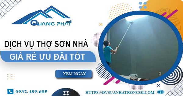 Công ty báo giá dịch vụ thợ sơn nhà tại Tây Ninh ưu đãi 10%