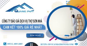 Công ty dịch vụ thợ sơn nhà tại Thủ Dầu Một -【Ưu đãi 10%】