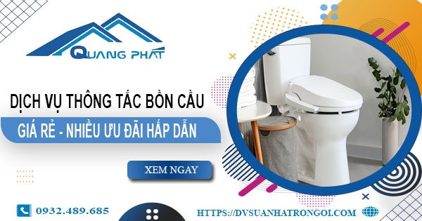 Báo giá thông tắc bồn cầu tại Cầu Giấy -【Ưu đãi giảm 20%】