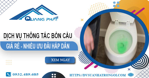 Báo giá thông tắc bồn cầu tại Đan Phượng - Ưu đãi giảm 20%