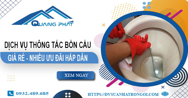 Báo giá thông tắc bồn cầu tại Đông Anh -【Ưu đãi giảm 20%】