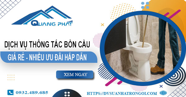 Báo giá thông tắc bồn cầu tại Mỹ Đức【Ưu đãi giảm giá 20%】