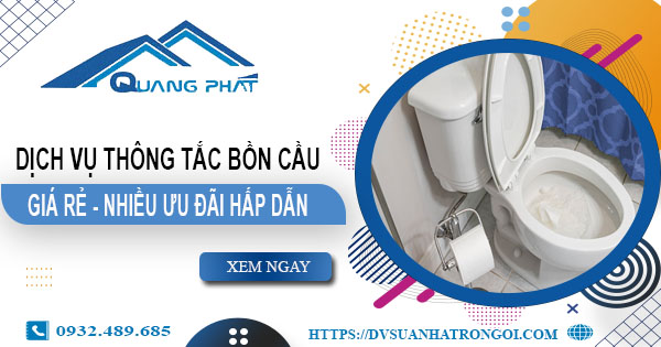 Báo giá thông tắc bồn cầu tại Phú Xuyên【Ưu đãi giảm 20%】