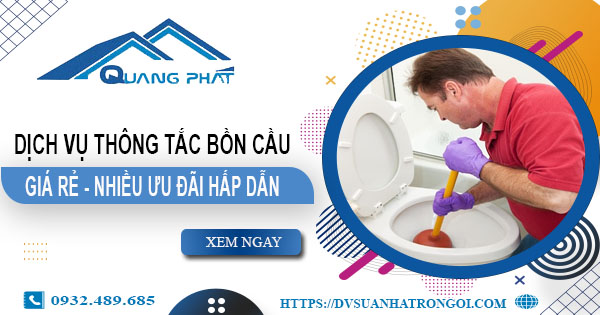 Báo giá thông tắc bồn cầu tại Quốc Oai -【Ưu đãi giảm 20%】