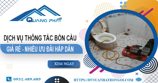 Báo giá thông tắc bồn cầu tại Thị Xã Sơn Tây -【Ưu đãi 20%】