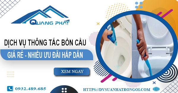 Báo giá thông tắc bồn cầu tại Tp Phủ Lý -【Ưu đãi giảm 20%】