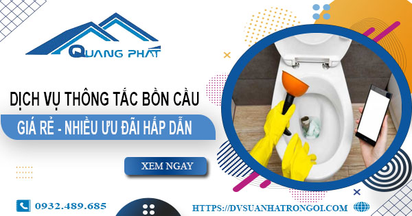 Báo giá thông tắc bồn cầu tại Từ Liêm【Ưu đãi giảm giá 20%】