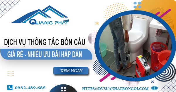 Báo giá thông tắc bồn cầu tại Việt Trì -【Ưu đãi giảm giá 20%】