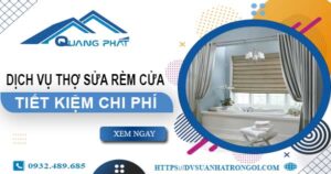 Báo giá dịch vụ sửa rèm cửa tại Đan Phượng【Tiết kiệm 10%】