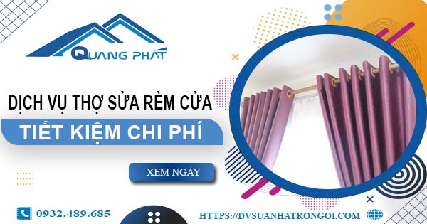 Báo giá dịch vụ sửa rèm cửa tại Hoàn Kiếm【Tiết kiệm 10%】