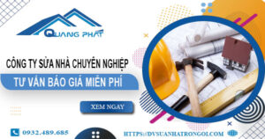 Công ty sửa nhà tại Bến Cát uy tín -【Cam kết 100% hài lòng】