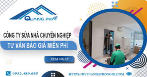 Công ty sửa nhà tại Bình Dương -【Cam kết 100% hài lòng】