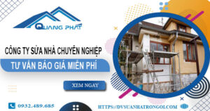 Công ty sửa nhà tại Long An uy tín -【Cam kết 100% hài lòng】