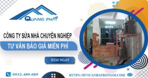 Công ty sửa nhà tại Long Khánh -【Cam kết 100% hài lòng】