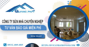 Công ty sửa nhà tại Long Thành -【Cam kết 100% hài lòng】