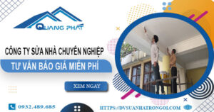 Công ty sửa nhà tại Quận 3 uy tín -【Cam kết 100% hài lòng】