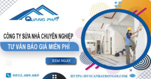 Công ty sửa nhà tại Quận 4 uy tín -【Cam kết 100% hài lòng】