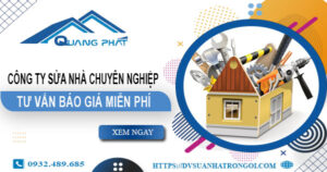 Công ty sửa nhà tại Thủ Dầu Một -【Cam kết 100% hài lòng】