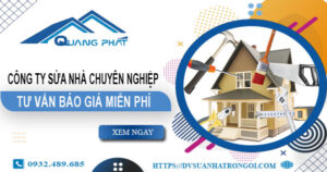 Công ty sửa nhà tại Thủ Đức uy tín【Cam kết 100% hài lòng】