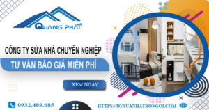 Công ty sửa nhà tại Tp Thuận An -【Cam kết 100% hài lòng】