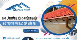 Thợ làm máng xối tại khu công nghiệp Việt Hương - Uy tín nhất