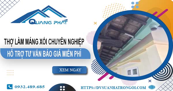 Thợ làm máng xối tại Bình Phước【Hỗ trợ tư vấn giá miễn phí】