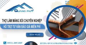 Thợ làm máng xối tại Đồng Nai – Hỗ trợ tư vấn báo giá miễn phí