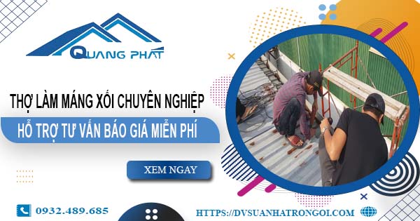 Thợ làm máng xối tại Khánh Hoà【Hỗ trợ tư vấn giá miễn phí】