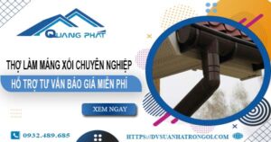 Thợ làm máng xối tại Khu Công Nghiệp Cát Lái – Uy tín nhất