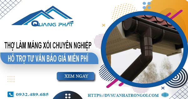 Thợ làm máng xối tại Khu Công Nghiệp Cát Lái - Uy tín nhất