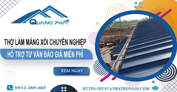 Thợ làm máng xối tại Khu Công Nghiệp Đồng An - Uy tín nhất