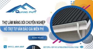 Thợ làm máng xối tại Khu Công Nghiệp Đức Hoà – Uy tín nhất