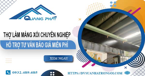 Thợ làm máng xối tại khu công nghiệp Linh Trung - Uy tín nhất