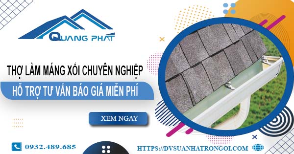 Thợ làm máng xối tại Khu Công Nghiệp Mỹ Phước - Uy tín nhất