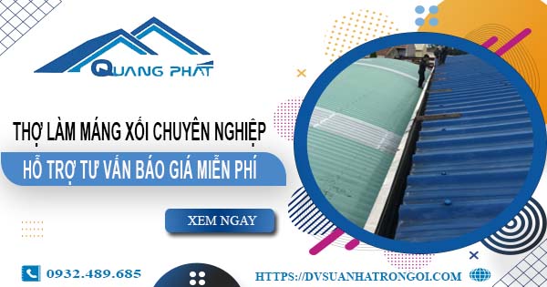 Thợ làm máng xối tại Khu Công Nghiệp Tân Đông Hiệp - Uy tín