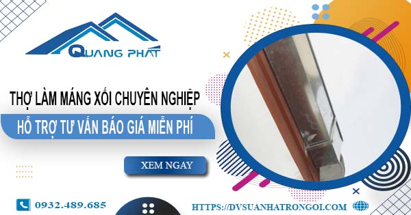 Thợ làm máng xối tại Khu Công Nghiệp Tân Thới Hiệp - Uy tín