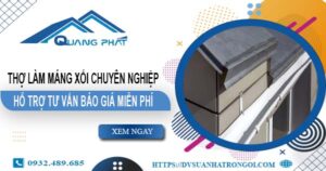 Thợ làm máng xối tại Khu Công Nghiệp Tân Thuận – Uy tín nhất