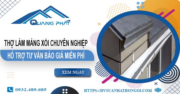 Thợ làm máng xối tại Khu Công Nghiệp Tân Thuận - Uy tín nhất