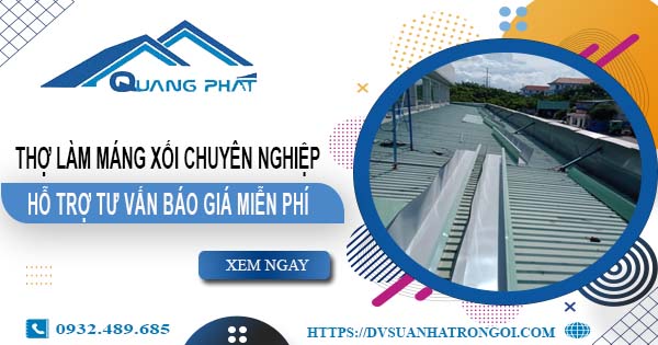 Thợ làm máng xối tại Lâm Đồng【Hỗ trợ tư vấn giá miễn phí】