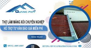 Thợ làm máng xối tại Long An – Hỗ trợ tư vấn báo giá miễn phí