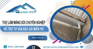 Thợ làm máng xối tại Long Khánh【Hỗ trợ tư vấn giá miễn phí】