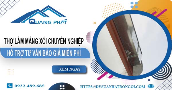 Thợ làm máng xối tại Long Thành【Hỗ trợ tư vấn giá miễn phí】