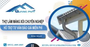Thợ làm máng xối tại Quận 12 – Hỗ trợ tư vấn báo giá miễn phí